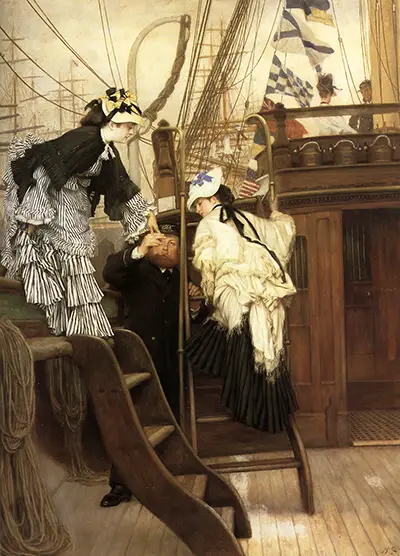 Boarding the Yacht James Tissot